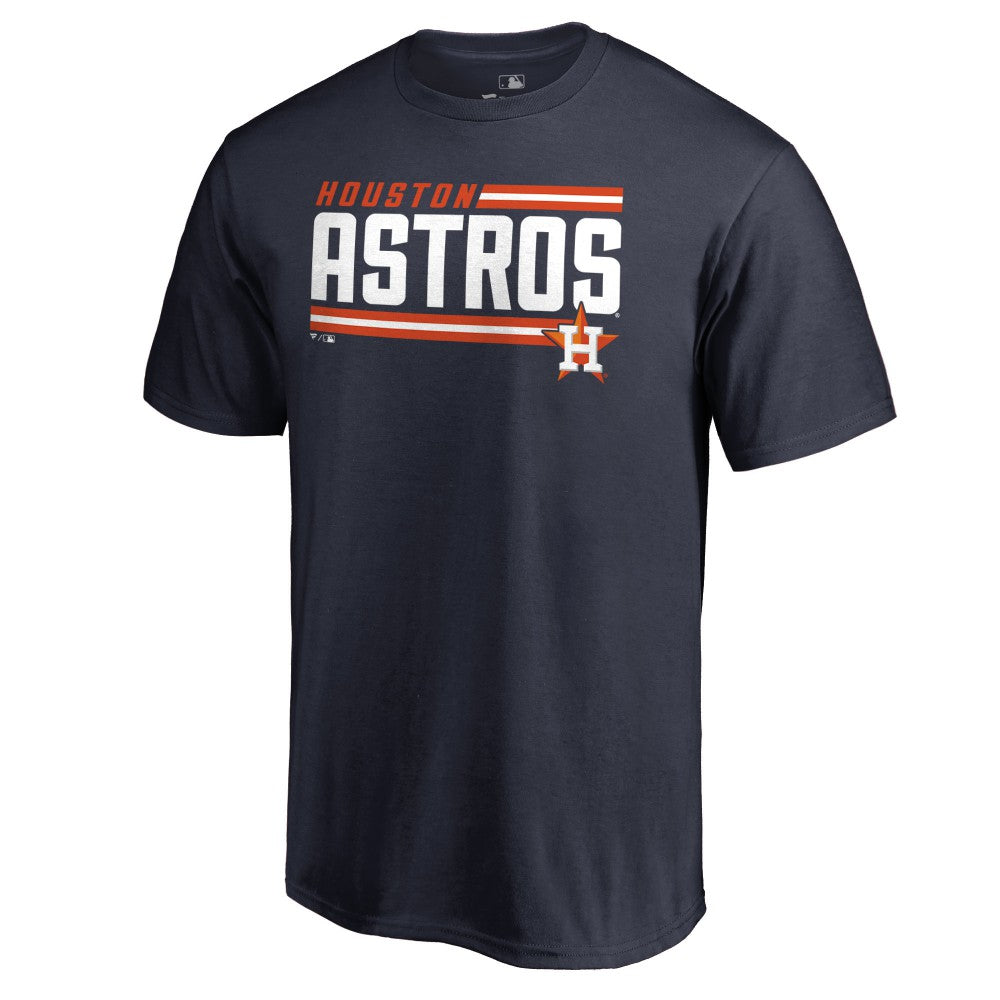 Houston Astros Onside Stripe T-Shirt - Navy - MLB on Sale