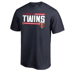 Minnesota Twins Onside Stripe T-Shirt - Navy - MLB Online