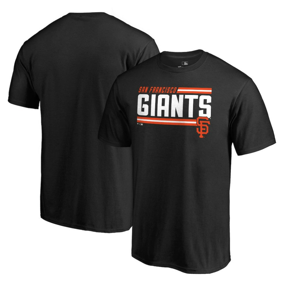 San Francisco Giants Onside Stripe T-Shirt - Black - MLB Online