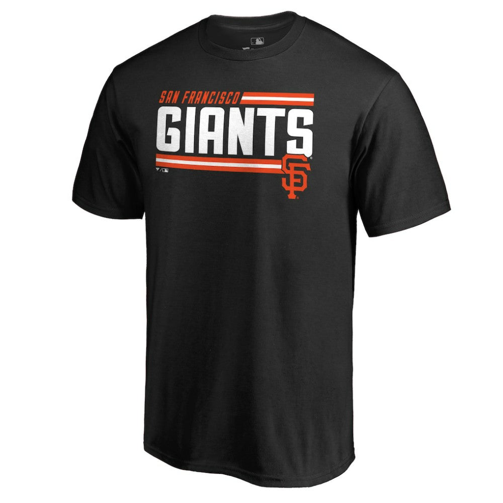 San Francisco Giants Onside Stripe T-Shirt - Black - MLB Online
