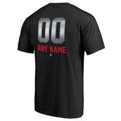 New York Rangers Personalized Midnight Mascot T-Shirt - Black - NHL 3025235