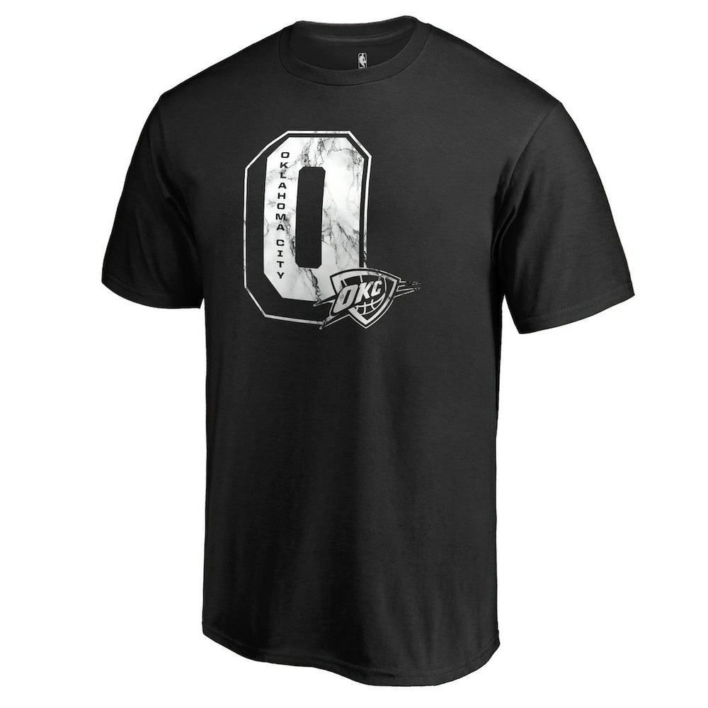 Oklahoma City Thunder Letterman T-Shirt Black