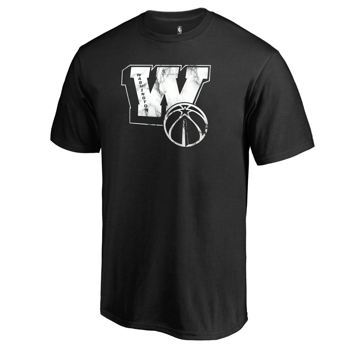 Washington Wizards Letterman T-Shirt Black