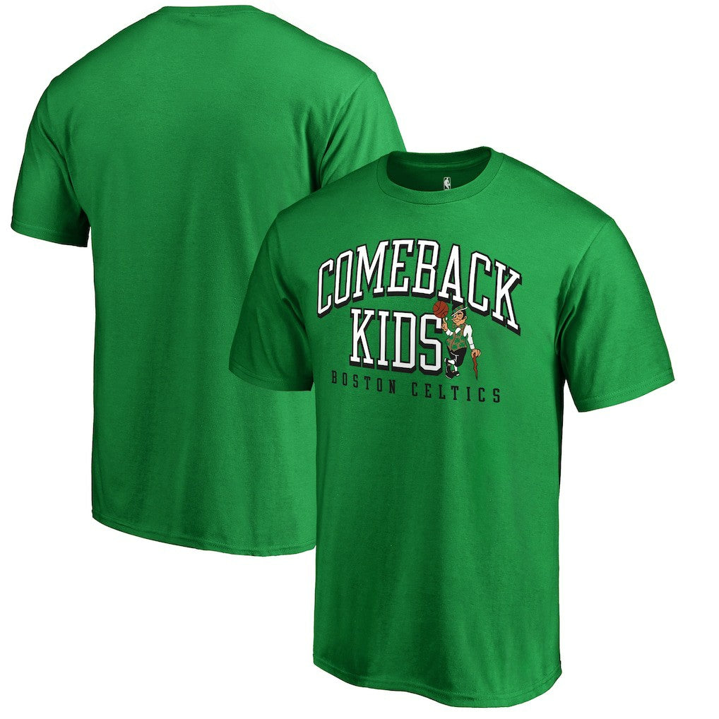 Boston Celtics Comeback Kids T-Shirt Kelly Green
