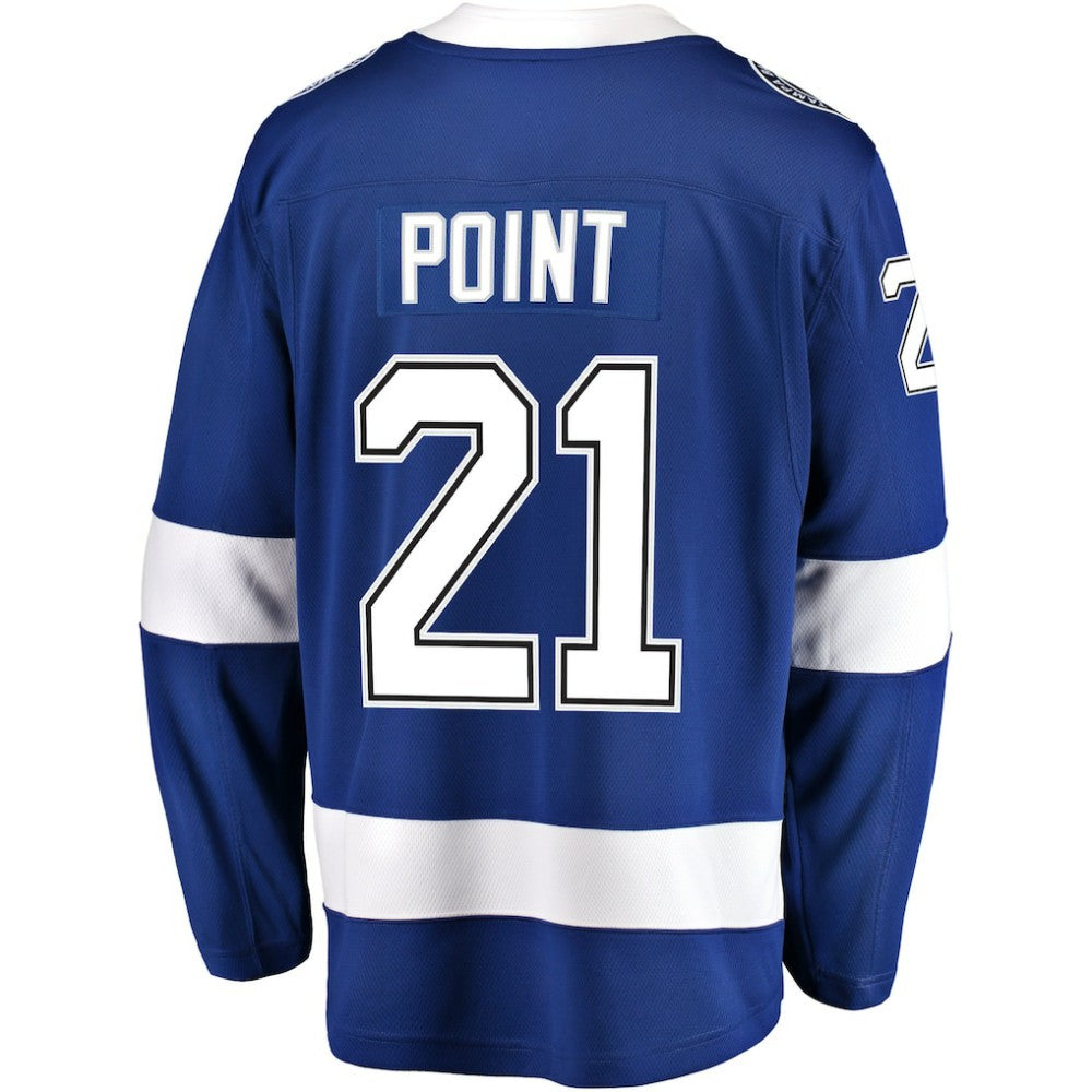 Brayden Point Tampa Bay Lightning Fanatics Home Breakaway Player Jersey - Blue - NHL 3041650