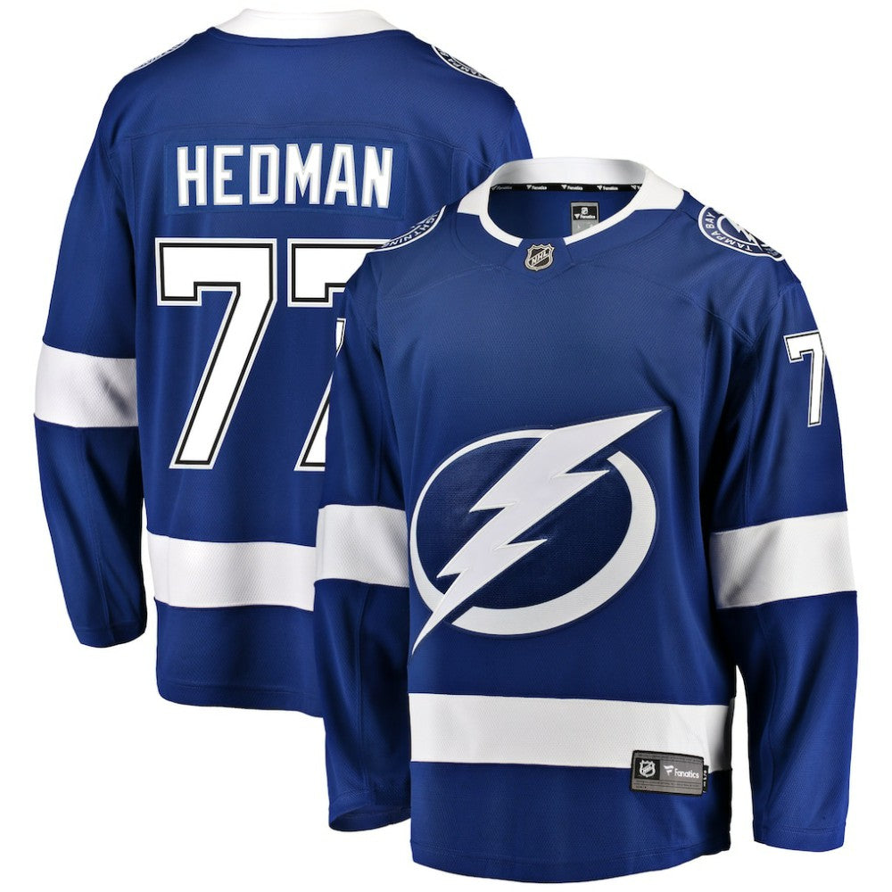 Victor Hedman Tampa Bay Lightning Fanatics Home Breakaway Player Jersey - Blue - NHL 3041654
