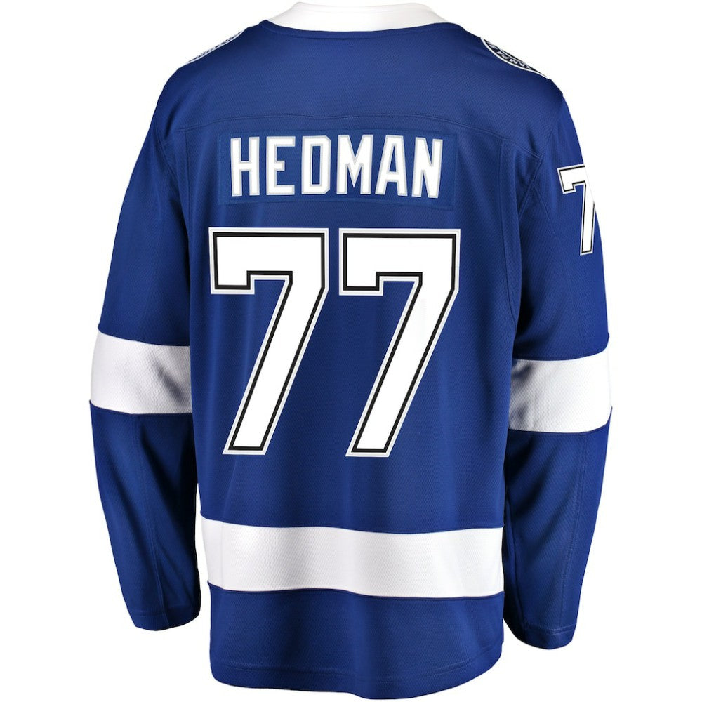 Victor Hedman Tampa Bay Lightning Fanatics Home Breakaway Player Jersey - Blue - NHL 3041654