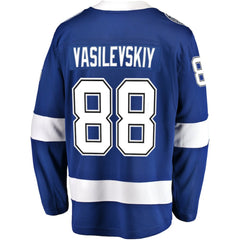 Andrei Vasilevskiy Tampa Bay Lightning Fanatics Home Breakaway Player Jersey - Blue - NHL 3041661