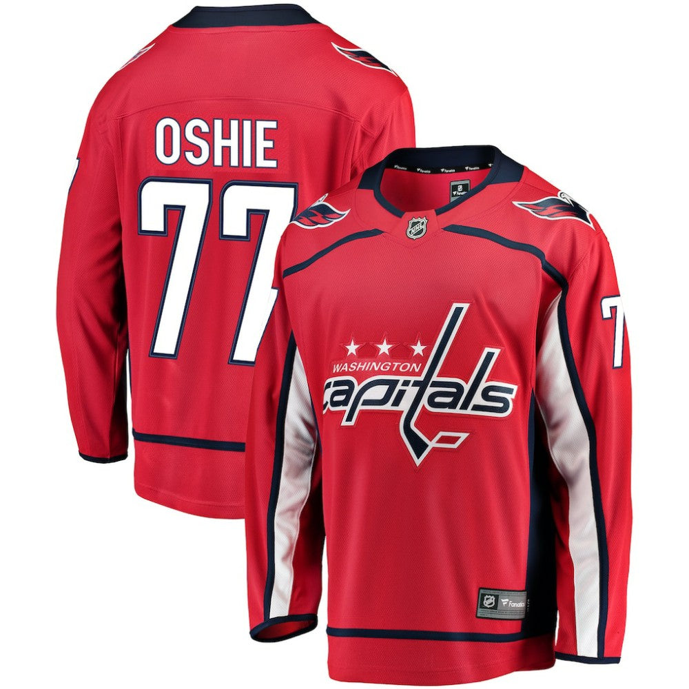 TJ Oshie Washington Capitals Fanatics Breakaway Jersey - Red - NHL 3041888