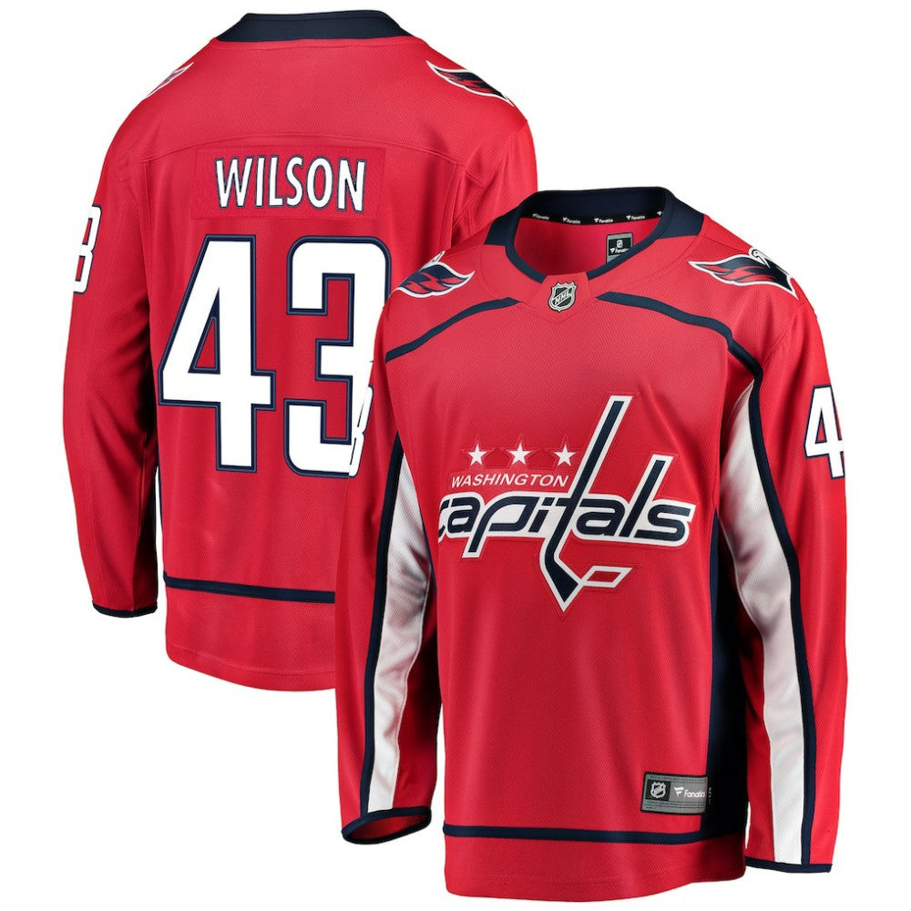 Tom Wilson Washington Capitals Fanatics Home Breakaway Player Jersey - Red - NHL 3041893