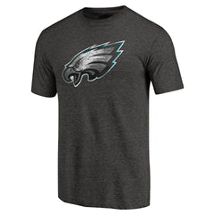 Philadelphia Eagles Team Secondary Tri-Blend T-Shirt Heathered Black