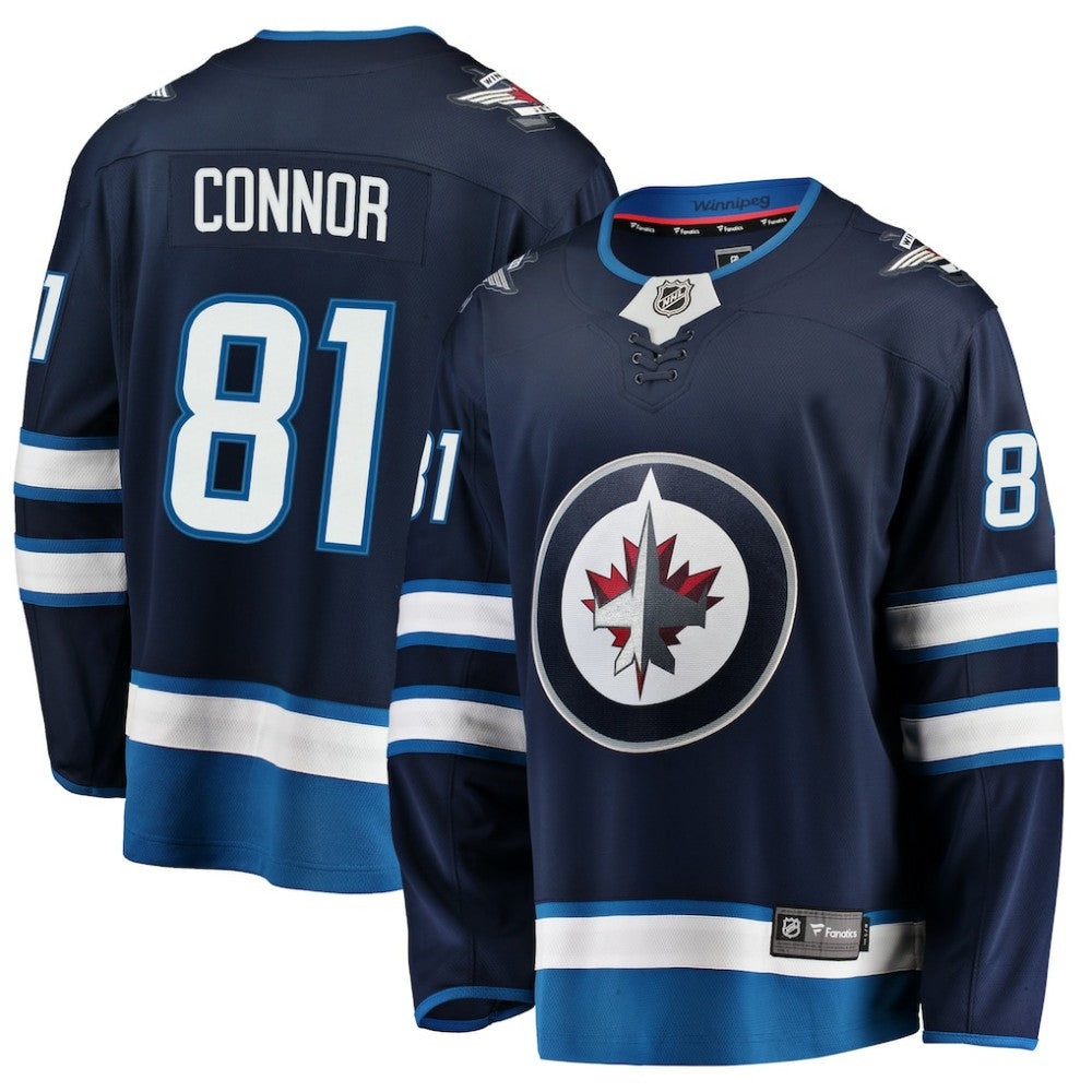 Kyle Connor Winnipeg Jets Fanatics Breakaway Replica Jersey - Navy - NHL 3055677