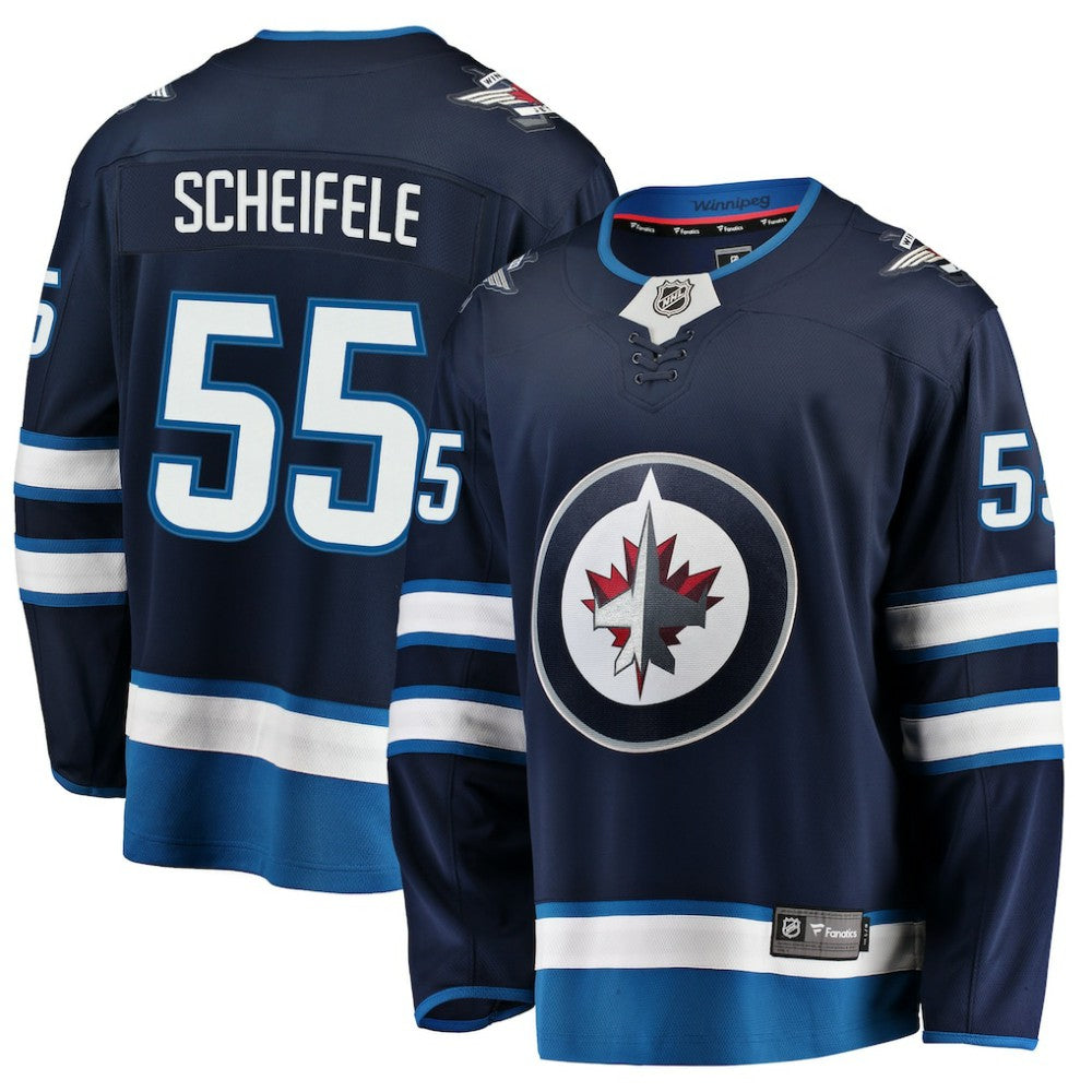Mark Scheifele Winnipeg Jets Fanatics Breakaway Replica Jersey - Navy - NHL 3055689