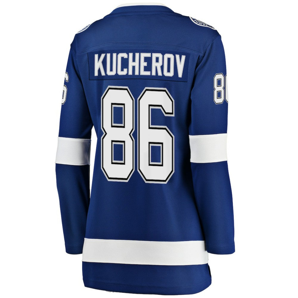 Nikita Kucherov Tampa Bay Lightning Fanatics Women's Home Breakaway Jersey - Blue - NHL 3055729