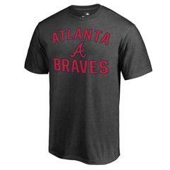 Atlanta Braves Core Basics Victory Arch T-Shirt - Heathered Gray - MLB Sale