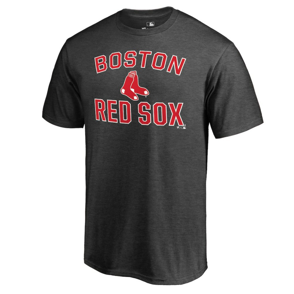 Boston Red Sox Core Basics Victory Arch II T-Shirt - Heathered Gray - MLB Sale