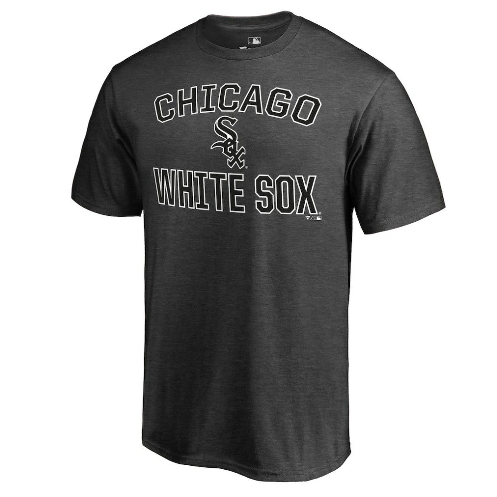 Chicago White Sox Core Basics Victory Arch T-Shirt - Heathered Gray - MLB Lifestyle