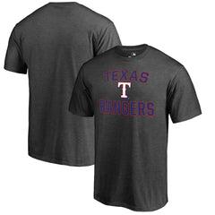 Texas Rangers Core Basics Victory Arch T-Shirt - Heathered Gray - MLB Online
