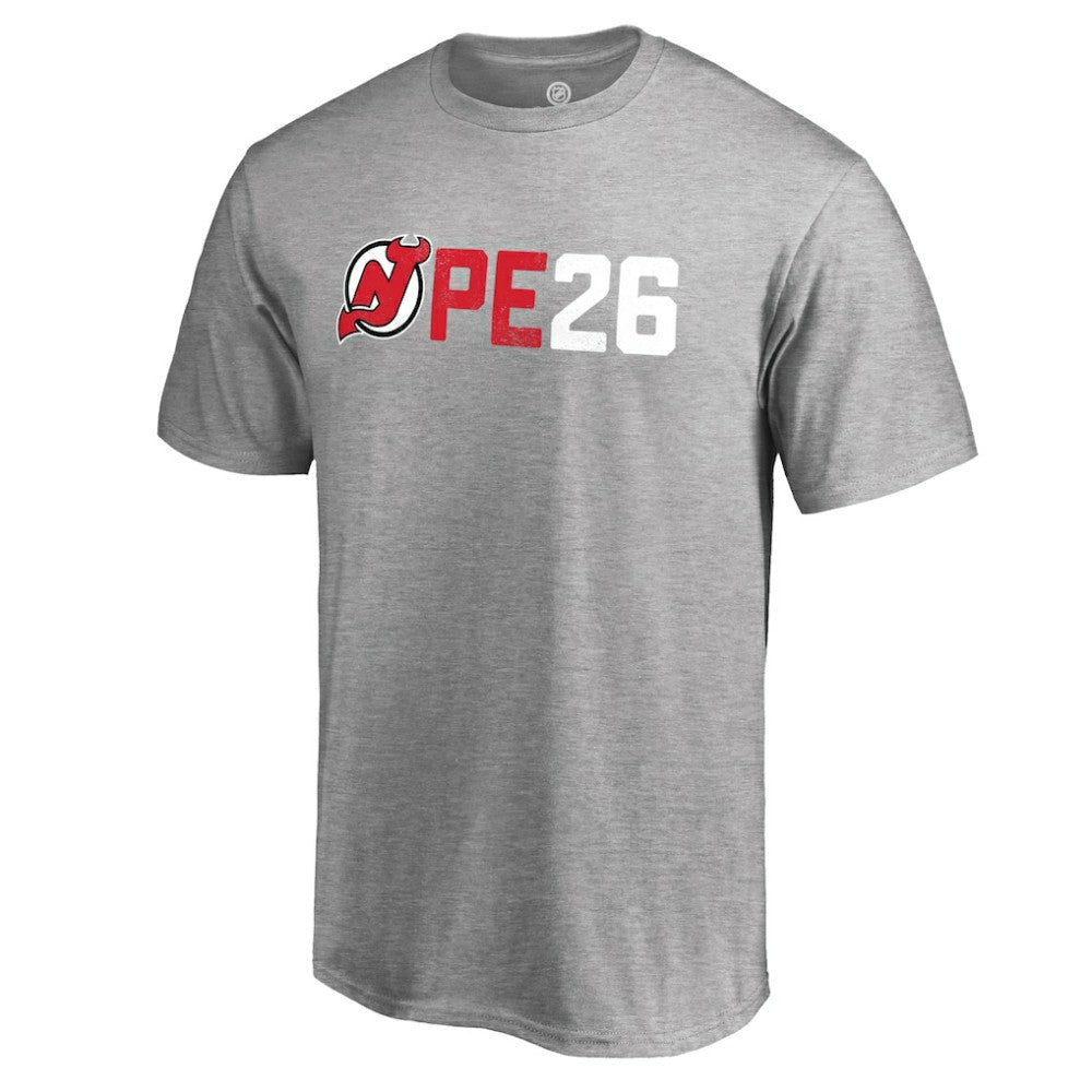 Patrik Elias New Jersey Devils PE26 T-Shirt - Heather Gray - NHL 3067868
