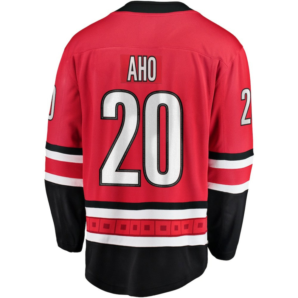 Sebastian Aho Carolina Hurricanes Fanatics Alternate Breakaway Player Jersey - Red - NHL 3073928