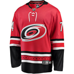 Jaccob Slavin Carolina Hurricanes Fanatics Alternate Breakaway Player Jersey - Red - NHL 3073937