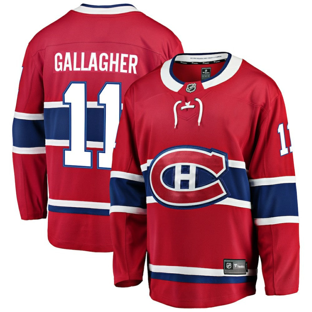 Brendan Gallagher Montreal Canadiens Fanatics Breakaway Player Jersey - Red - NHL 3074118