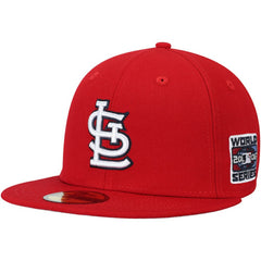 St. Louis Cardinals New Era 2006 World Series Wool 59FIFTY Fitted Hat - Red - New Era Online