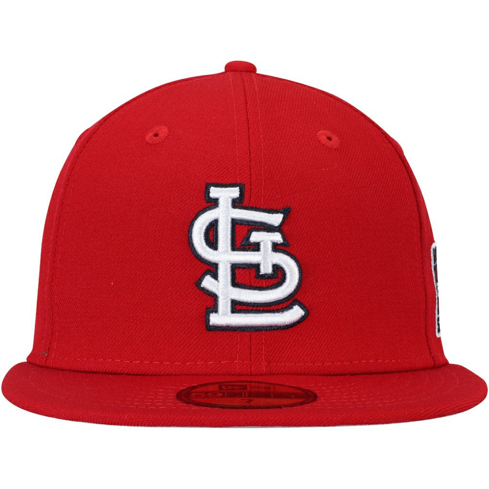 St. Louis Cardinals New Era 2006 World Series Wool 59FIFTY Fitted Hat - Red - New Era Online