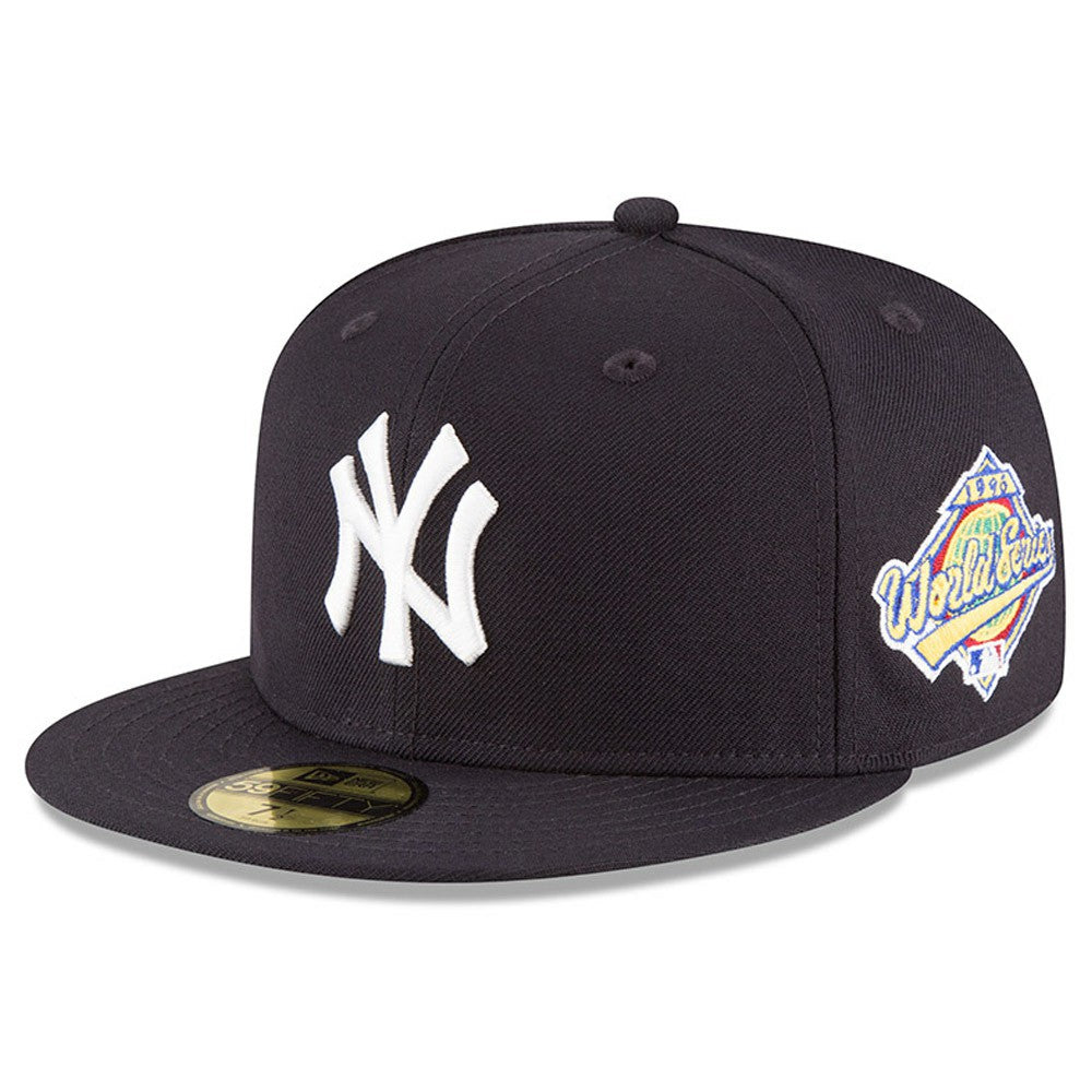 New York Yankees New Era 1996 World Series Wool 59FIFTY Fitted Hat - Navy - New Era Online