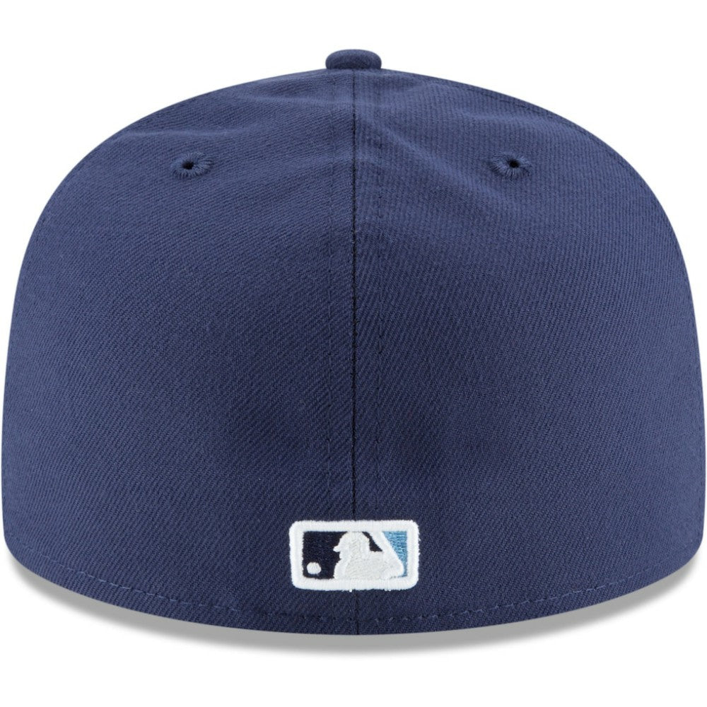 Tampa Bay Rays New Era Alternate Authentic Collection On-Field 59FIFTY Fitted Hat - Navy - New Era Online