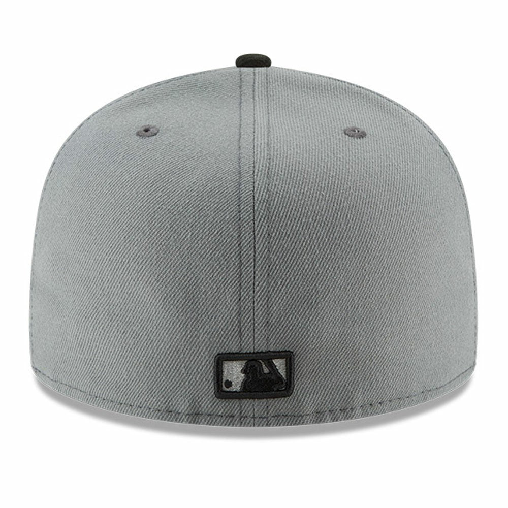 Los Angeles Dodgers New Era Two-Tone 59FIFTY Fitted Hat - Gray/Black - New Era on Sale