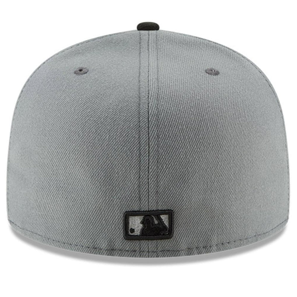 Boston Red Sox New Era Two-Tone 59FIFTY Fitted Hat - Gray/Black - New Era Sale