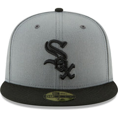 Chicago White Sox New Era Two-Tone 59FIFTY Fitted Hat - Gray/Black - New Era Discount
