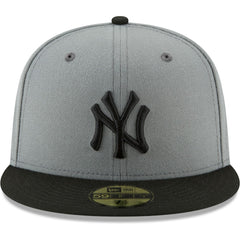New York Yankees New Era Two-Tone 59FIFTY Fitted Hat - Gray/Black - New Era Sale