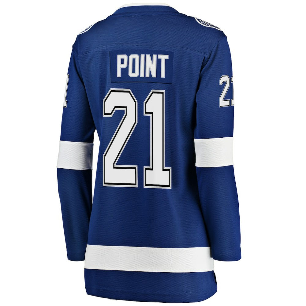 Brayden Point Tampa Bay Lightning Fanatics Women's Breakaway Player Jersey - Blue - NHL 3081183