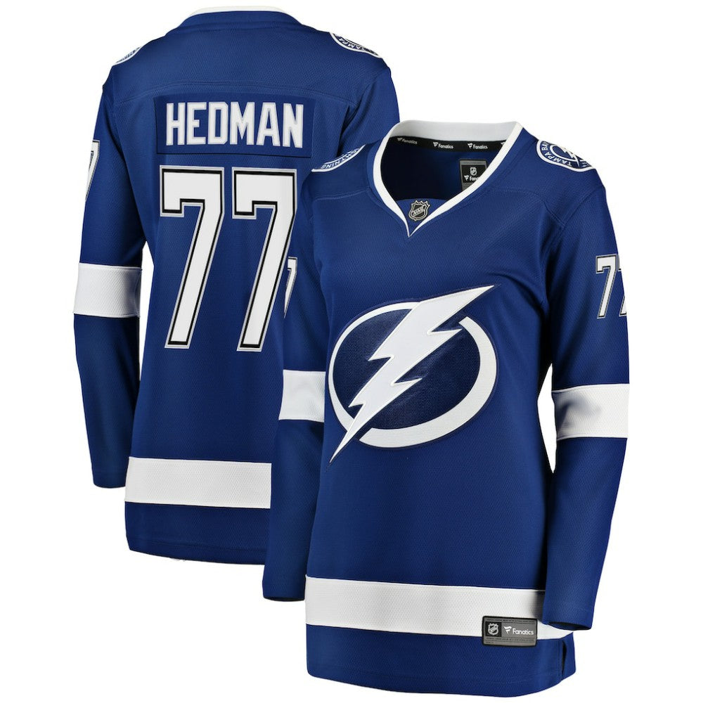 Victor Hedman Tampa Bay Lightning Fanatics Women's Breakaway Player Jersey - Blue - NHL 3081187