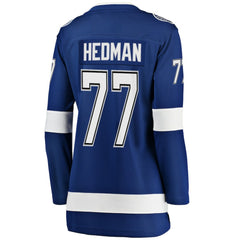 Victor Hedman Tampa Bay Lightning Fanatics Women's Breakaway Player Jersey - Blue - NHL 3081187