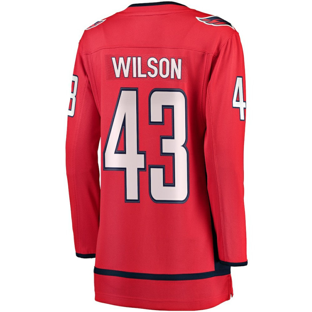 Tom Wilson Washington Capitals Fanatics Women's Breakaway Player Jersey - Red - NHL 3082743
