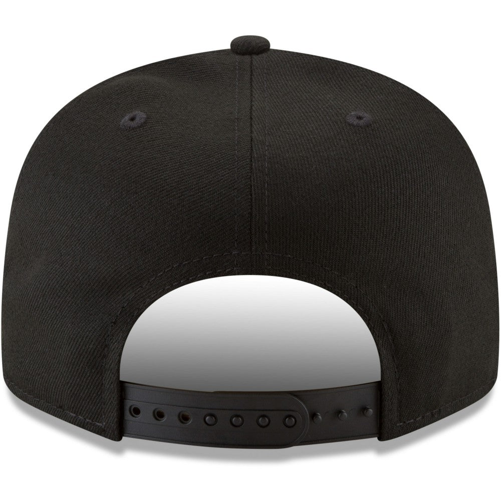 Los Angeles Angels New Era Black & White 9FIFTY Snapback Hat - Black - New Era Lifestyle