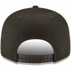 Los Angeles Dodgers New Era Black on Black 9FIFTY Team Snapback Adjustable Hat - Black - New Era Discount