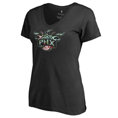Phoenix Suns Lovely V-Neck T-Shirt Black