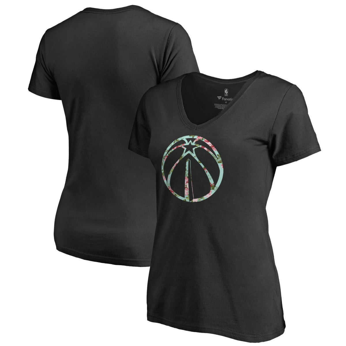 Washington Wizards Lovely V-Neck T-Shirt Black