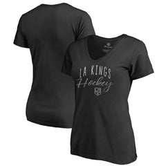 Los Angeles Kings Women's Graceful V-Neck T-Shirt - Black - NHL 3088742