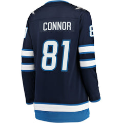 Kyle Connor Winnipeg Jets Fanatics Women's Breakaway Player Jersey - Navy - NHL 3091599