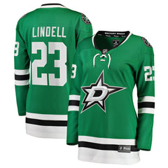 Esa Lindell Dallas Stars Fanatics Women's Breakaway Player Jersey - Kelly Green - NHL 3091736