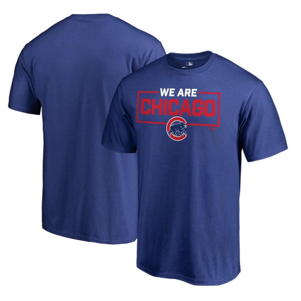 Chicago Cubs We Are Icon T-Shirt - Royal - MLB on Sale
