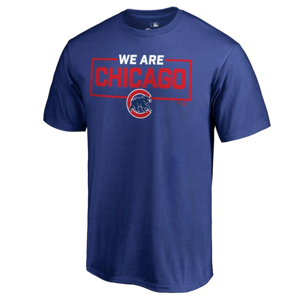 Chicago Cubs We Are Icon T-Shirt - Royal - MLB on Sale