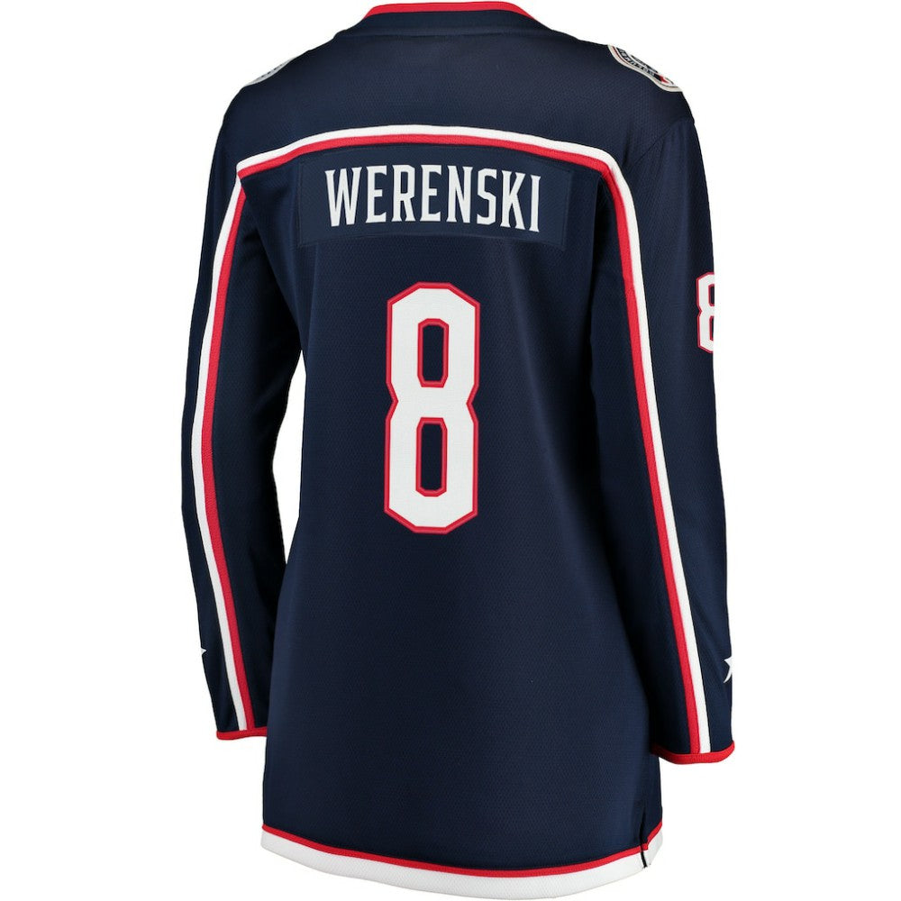 Zach Werenski Columbus Blue Jackets Fanatics Women's Breakaway Jersey - Navy - NHL 3094876