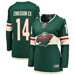Joel Eriksson Ek Minnesota Wild Fanatics Women's Breakaway Player Jersey - Green - NHL 3096398