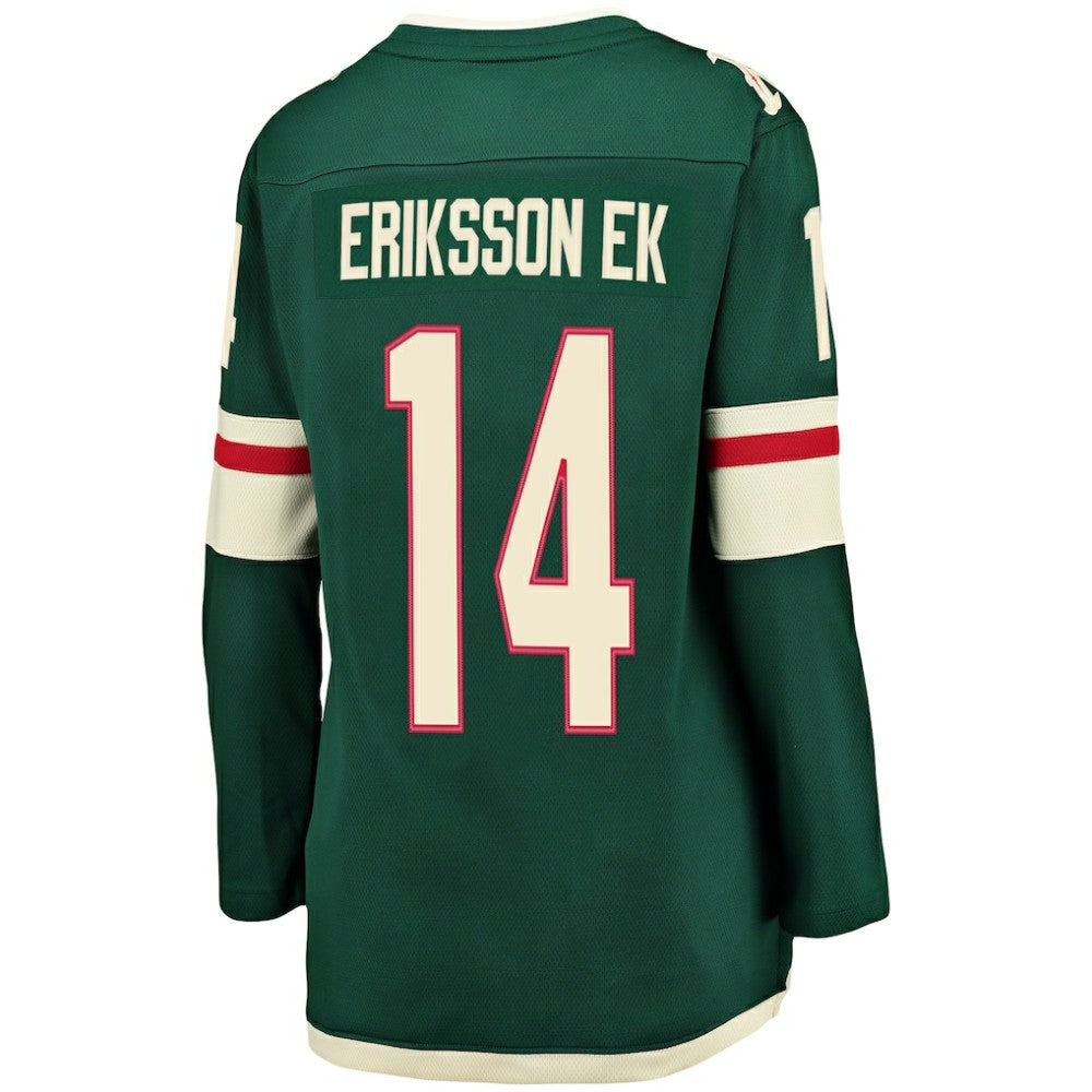 Joel Eriksson Ek Minnesota Wild Fanatics Women's Breakaway Player Jersey - Green - NHL 3096398